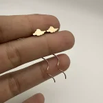 گوشواره کرلی طرح ابر