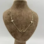 گردنبند لویی ویتون و پولکی