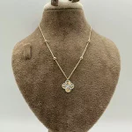 گردنبند آویز ونکلیف هفت رنگ