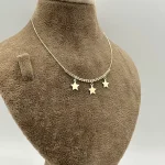 گردنبند نقطه ای آویز ستاره