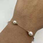 دستبند مروارید و گوی البرنادو