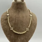 گردنبند تمام گوی و ونکلیف