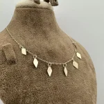 گردنبند آویز لوزی