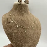 گردنبند آویز قلب تو خالی