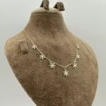 گردنبند آویز گل