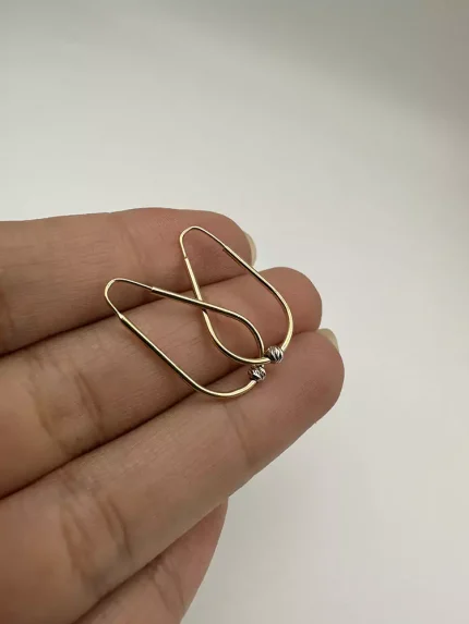 گوشواره اشکی تک گوی