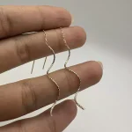 گوشواره کرلی تراشدار