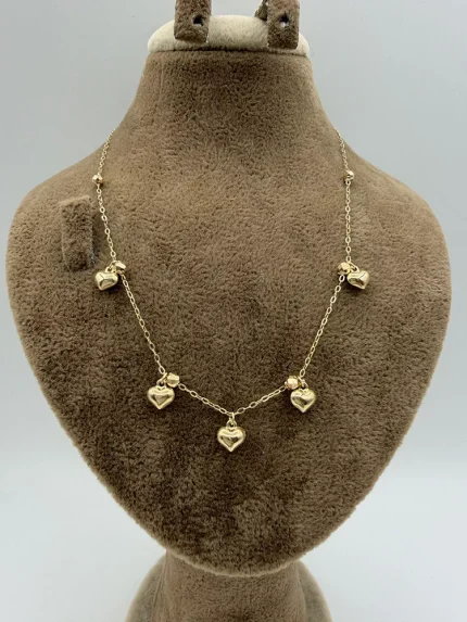 گردنبند قلب و گوی