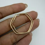 گوشواره پروفیلی شش ضلعی