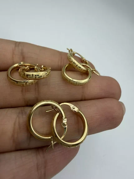 گوشواره حلقه ای دور ورساچ