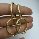 گوشواره حلقه ای دور ورساچ