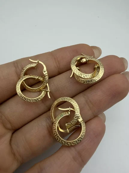 گوشواره حلقه ای ورساچ