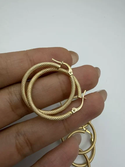 گوشواره حلقه ای کلاسیک