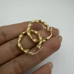 گوشواره حلقه ای پیچی ورساچ