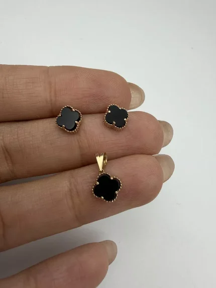 نیم ست ونکلیف مشکی