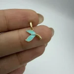 پلاک مینا کاری دم وال