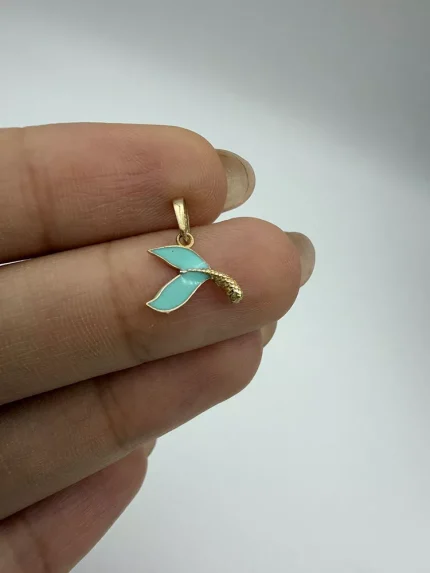 پلاک مینا کاری دم وال