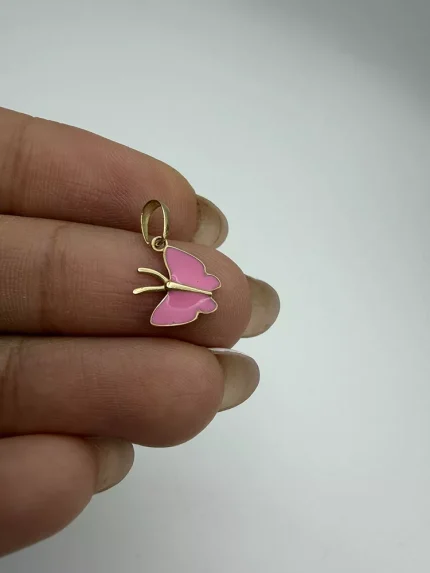 پلاک مینا کاری پروانه