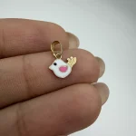 پلاک مینا کاری مرغ