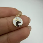 پلاک مینا کاری گوزن