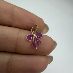 پلاک مینا کاری پاپیون