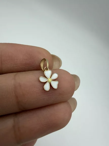 پلاک مینا کاری گل