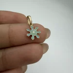 پلاک مینا کاری دونه برف