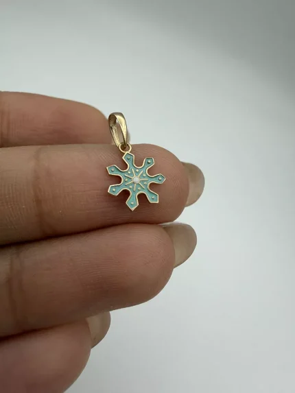 پلاک مینا کاری دونه برف