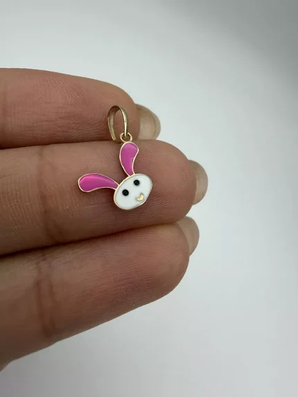 پلاک مینا کاری خرگوش