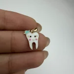 پلاک مینا کاری دندون