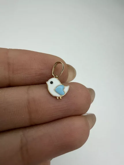 پلاک مینا کاری جوجه