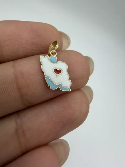 پلاک ایران میناکاری