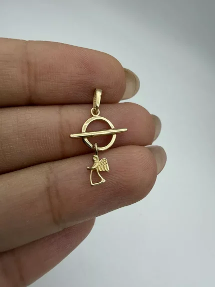 پلاک تیفانی آویز فرشته