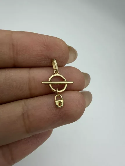 پلاک تیفانی آویز قفل