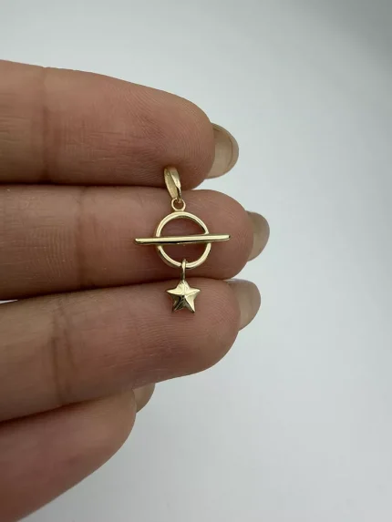 پلاک تیفانی آویز ستاره