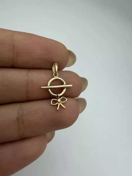 پلاک تیفانی آویز پاپیون