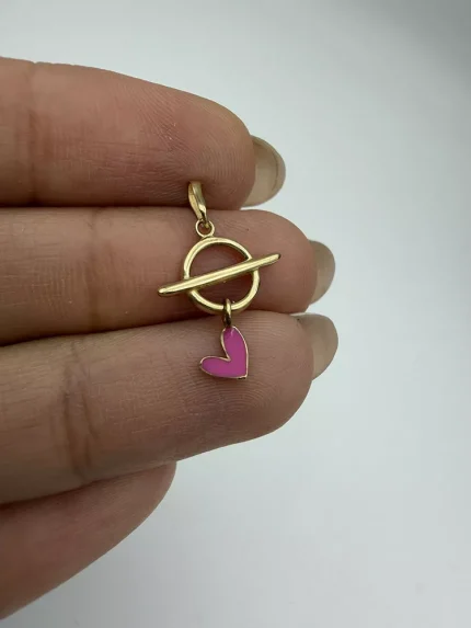 پلاک تیفانی آویز قلب