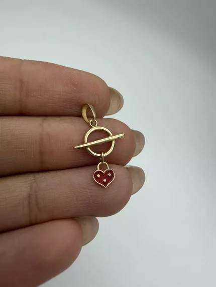 پلاک تیفانی آویز قلب