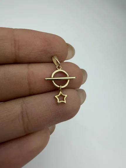 پلاک تیفانی آویز ستاره