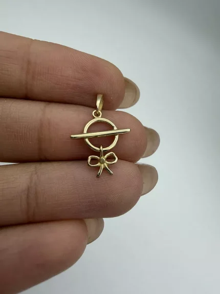 پلاک تیفانی آویز پاپیون