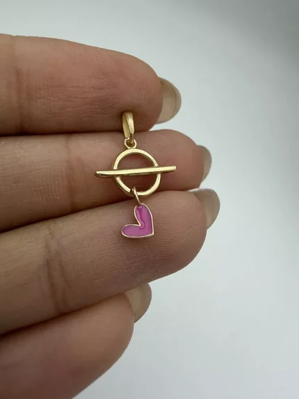 پلاک تیفانی آویز قلب