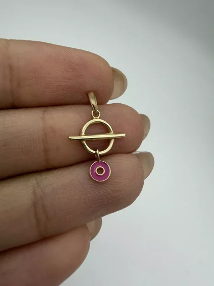 پلاک تیفانی آویز دایره