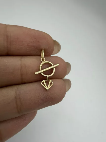 پلاک تیفانی آویز الماس