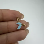 پلاک مینا کاری دم وال