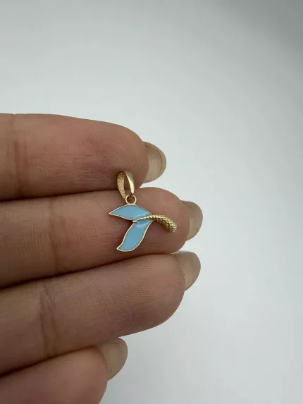 پلاک مینا کاری دم وال