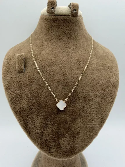 گردنبند ونکلیف سفید