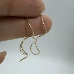 گوشواره کرلی دو رو