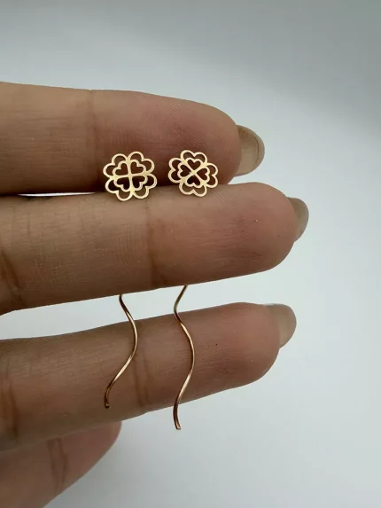 گوشواره کرلی طرح اسلیمی