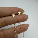 گوشواره کرلی طرح پازل