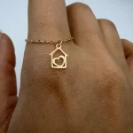 آویز ساعت طرح خونه